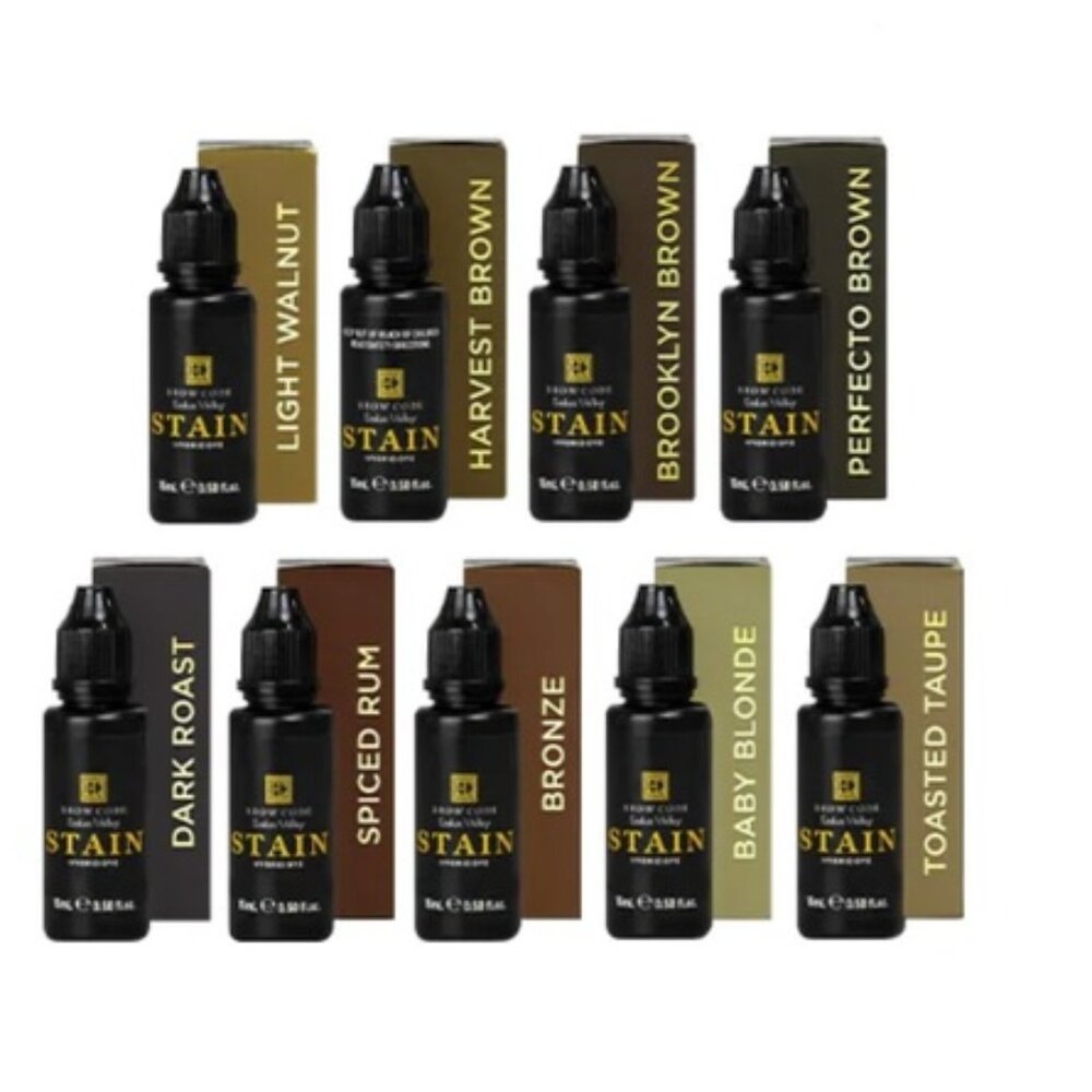 BROW CODE Stain Hybrid Brow Dye Tint pigment for Eyebrows